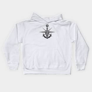 Pirates Skull - Compass Kids Hoodie